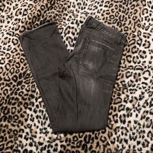 Gray gap jeans
